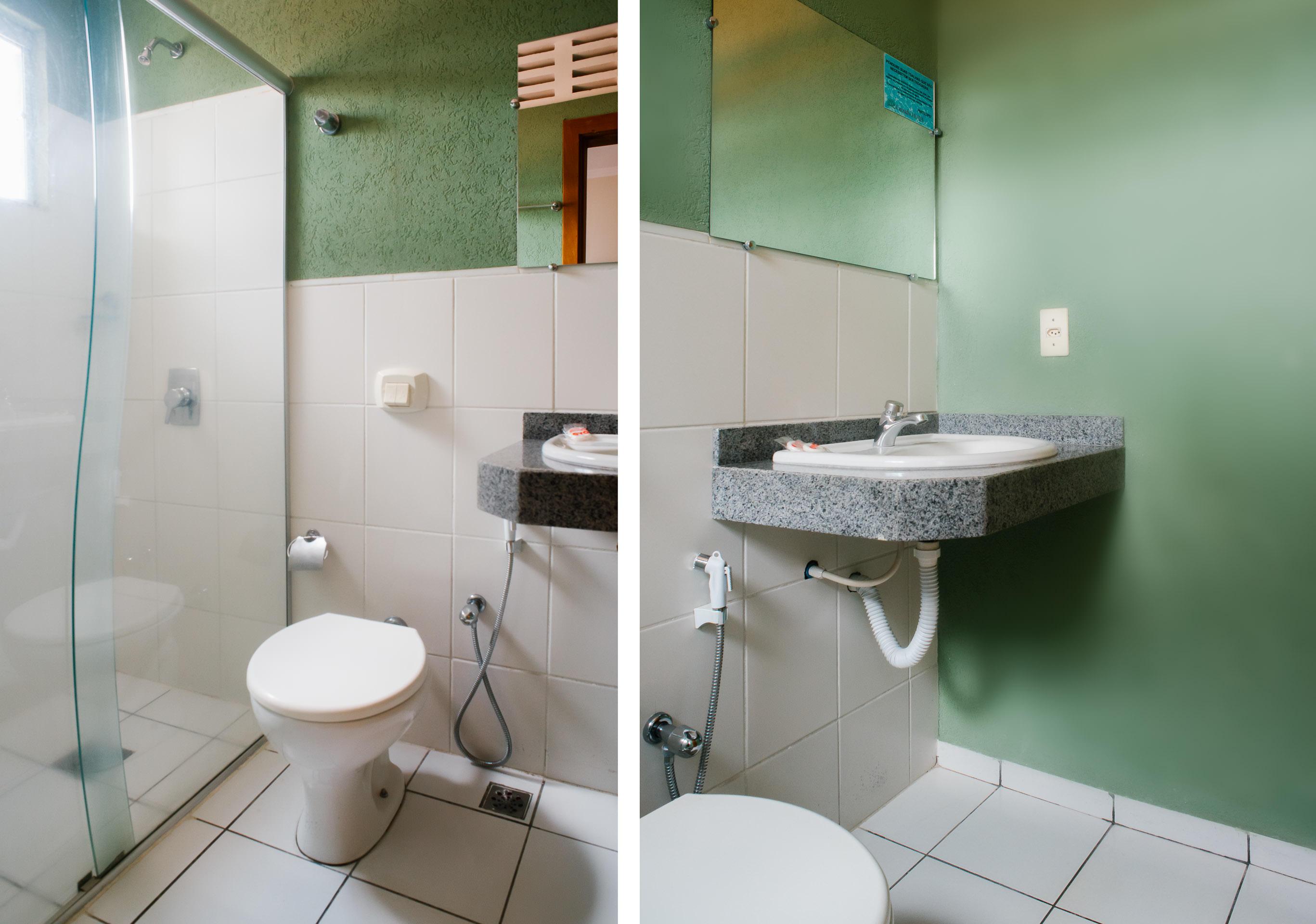 Oyo Cerrado Hotel, Campo Grande Campo Grande  Dış mekan fotoğraf Bathroom in a hotel in Brazil